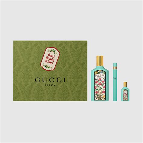 Gucci Flora jasmine gift set